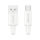 Kabel USAMS Kabek U90 3A USB-A do USB-C biały